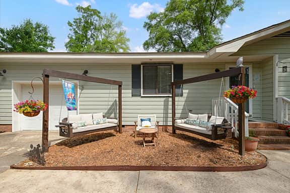 Family Beach House:  3 BR -  -  Dogs Welcome Tranquil Turtle
